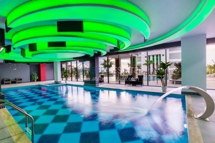 Квартира в Каргыджаке с мебелью видом на море в комплексе премиум-класса  14 