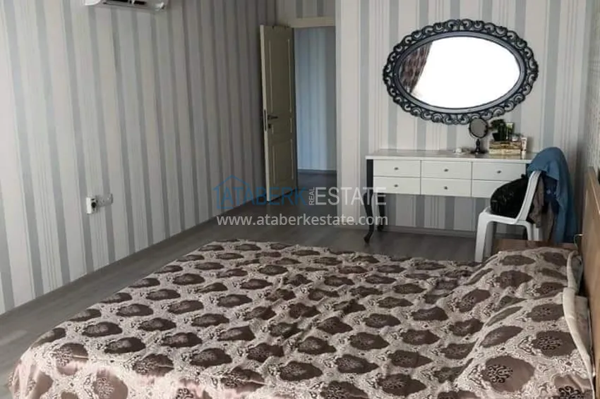 Приобрести Квартира в Махмутларе с мебелью отдельной кухней и видом на море  14 