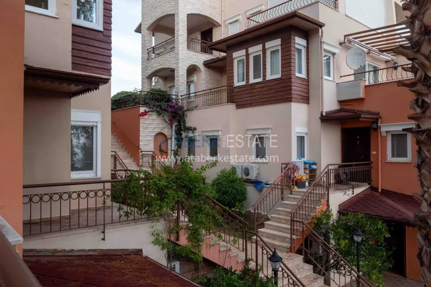 Приобрести Квартира в Авсалларе с мебелью видом на море в таунхаусе 14 