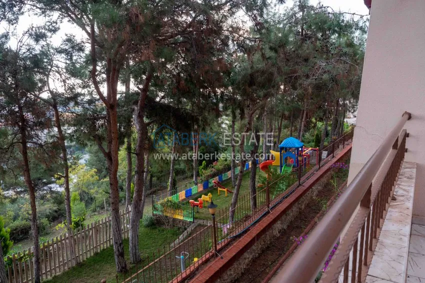 Приобрести Квартира в Авсалларе с мебелью видом на море в таунхаусе 15 