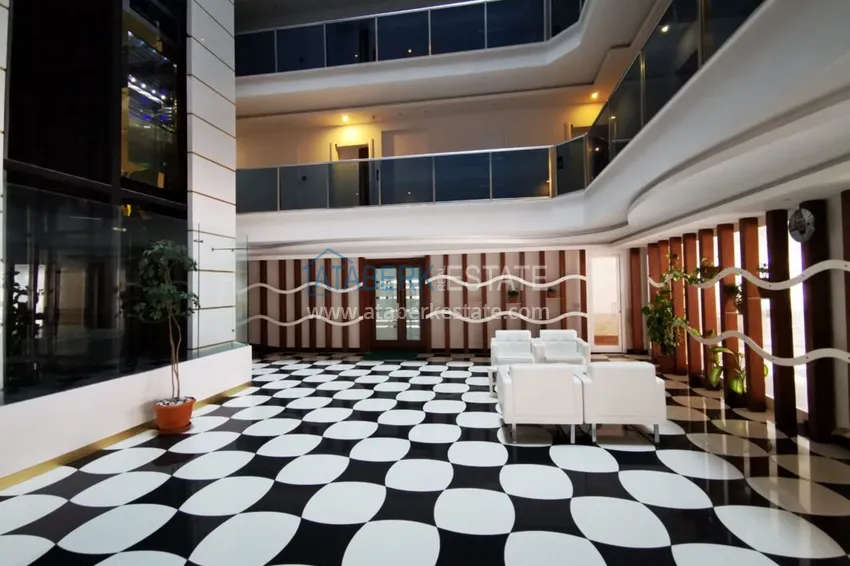 Квартира в Махмутларе с мебелью в жилом комплексе премиум класса 16 