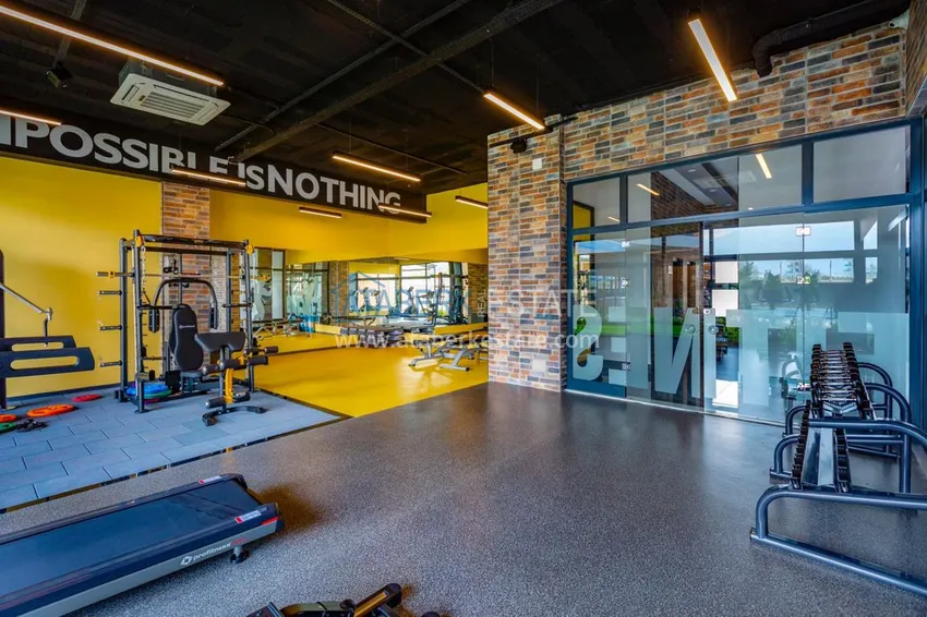 Квартира в Оба с мебелью видом на горы в новом комплексе 13 