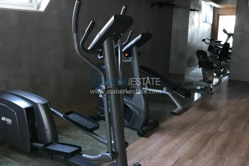 Квартира в Алании с мебелью в молодом современном комплексе с собственным пляжем 14 