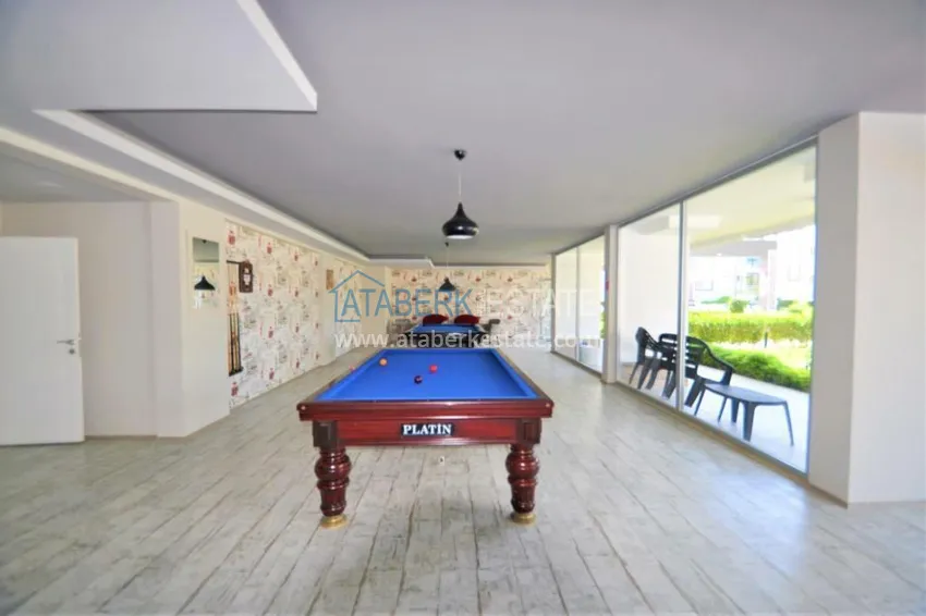 Квартира в Кестеле две спальни два балкона современный комплекс  15 