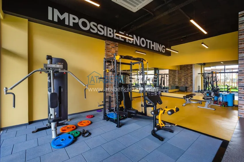 Квартира в Оба с мебелью видом на горы в новом комплексе 14 