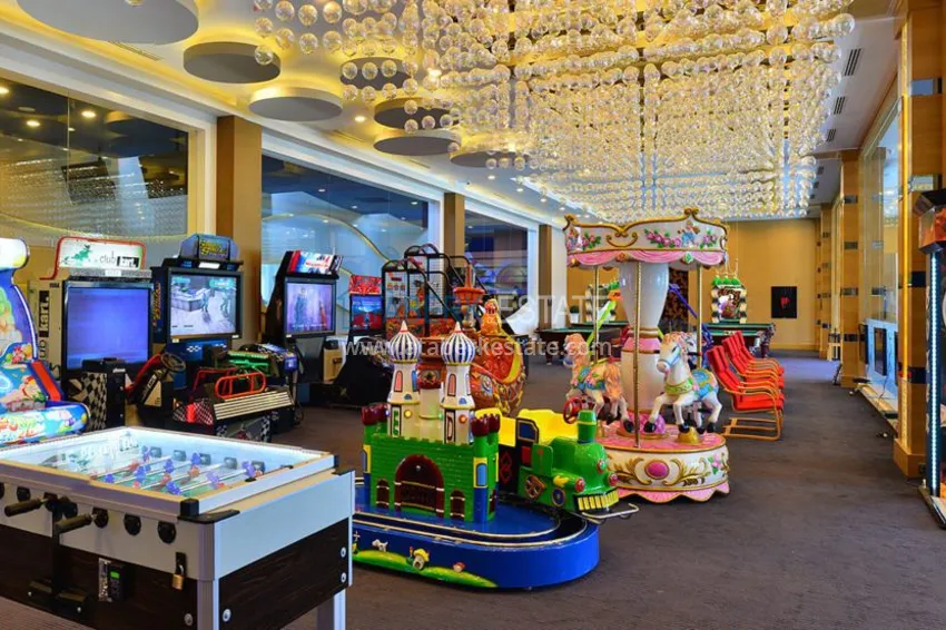 Дуплекс в Махмутларе меблированный с видовыми характеристиками  18 