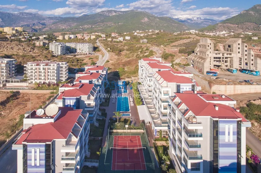 Квартира в Кестеле в жилом комплексе на второй линии от моря 15 