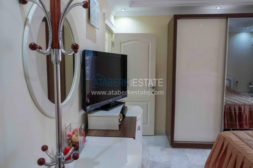 Приобрести Квартира в Махмутларе с мебелью прямым видом на море в комплексе на первой линии 28 