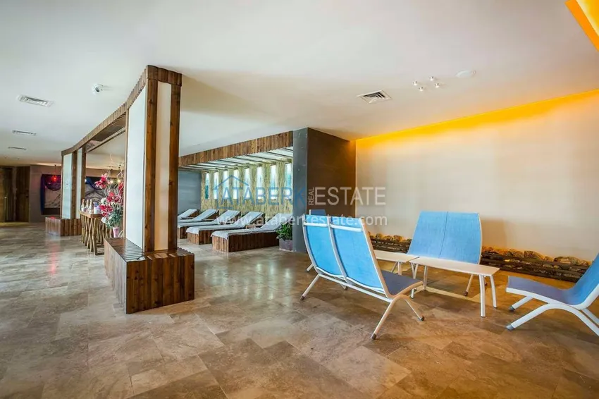 Квартира в Кестеле с мебелью и частичным видом на море в комфортабельном комплексе 17 