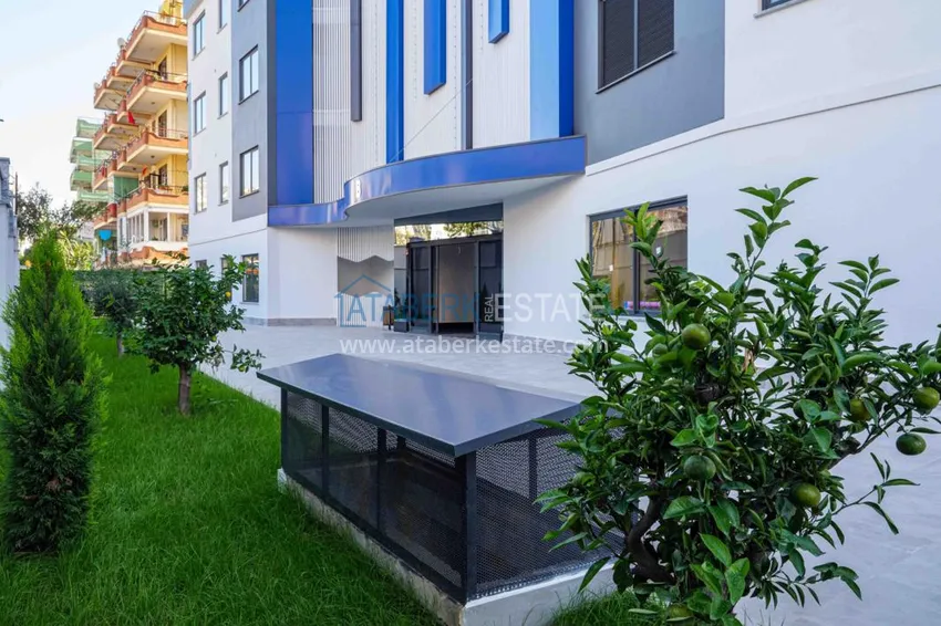 Квартира в центре Алании с чистовой отделкой район пляжа Клеопатра 13 