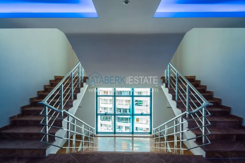 Квартира в Махмутларе с мебелью в современном жилом комплексе 20 