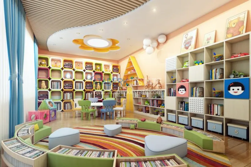 Квартира в центре Алании в строящемся комплексе 17 