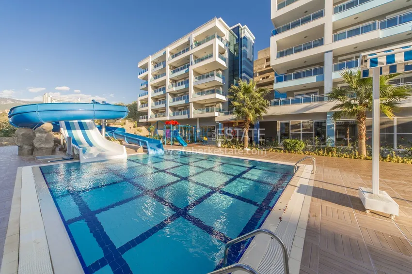 Квартира в Кестеле в жилом комплексе на второй линии от моря 20 