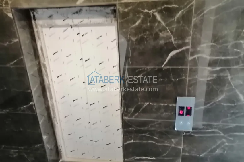 Квартира в Алании – центр, район пляжа Клеопатры, чистовая отделка, вид на море 25 