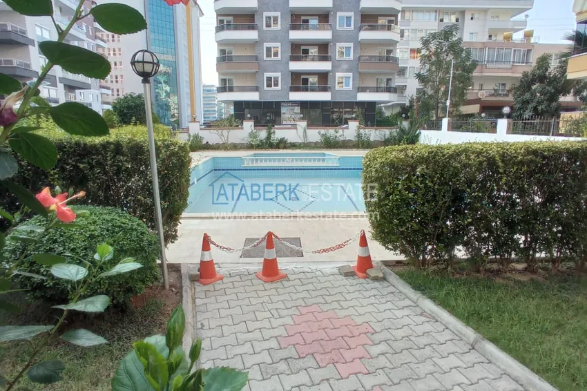 Квартира в Махмутларе с мебелью - центр района рядом с морем  6 