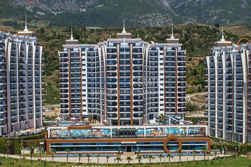 Дуплекс в Махмутларе меблированный с видовыми характеристиками  8 