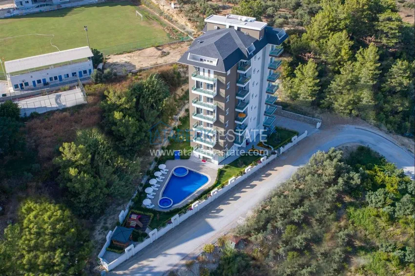 Квартиры в Авсалларе с чистовой отделкой в новом комплексе 1 