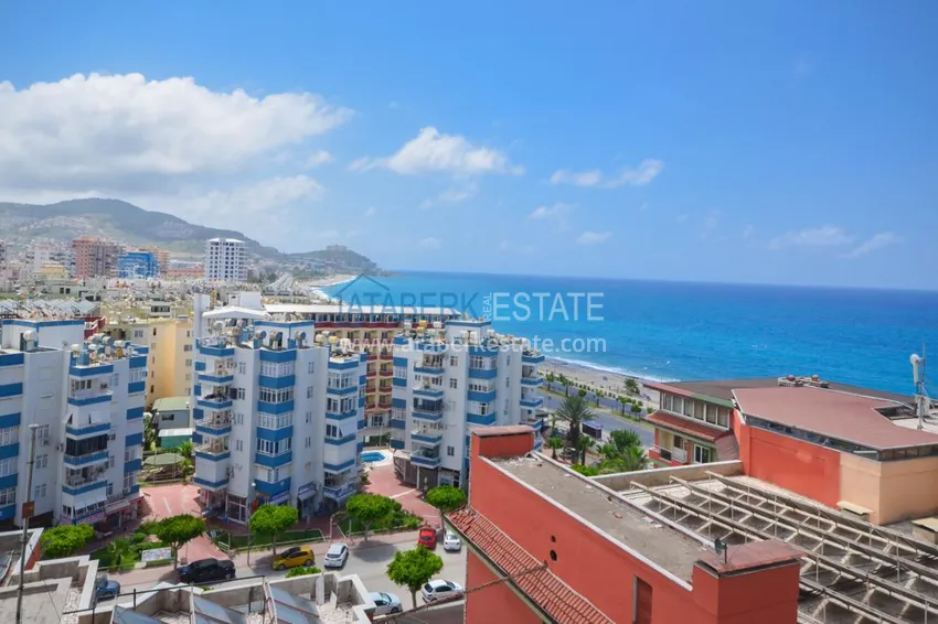 Приобрести Квартира в Махмутларе с видом на море в новом комплексе на первой береговой линии 20 