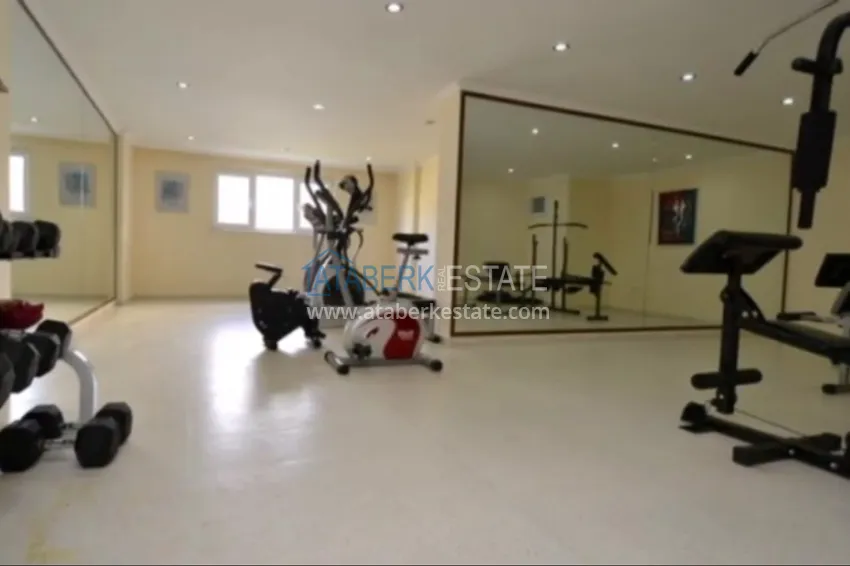 Квартира в Махмутларе с мебелью и открытым видом на море и горы 29 