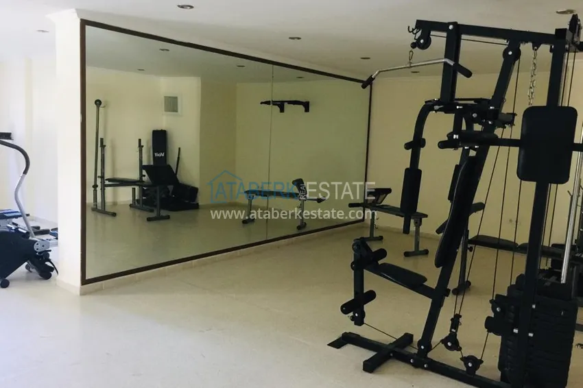 Квартира в Махмутларе с мебелью и открытым видом на море и горы 30 