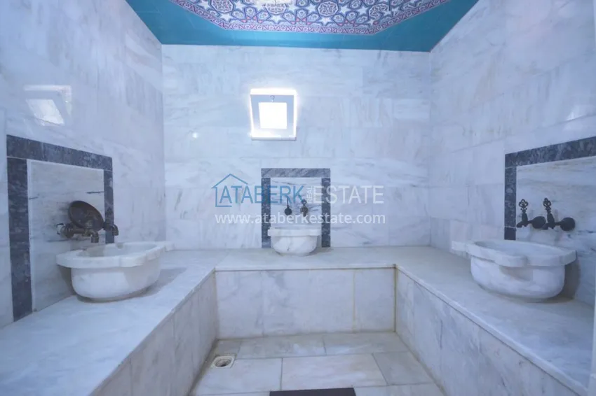 Квартира в Махмутларе с мебелью и открытым видом на море и горы 32 