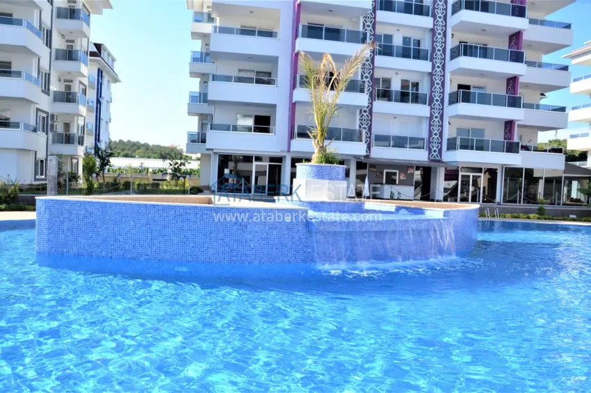 Квартира в Кестеле две спальни два балкона современный комплекс  4 