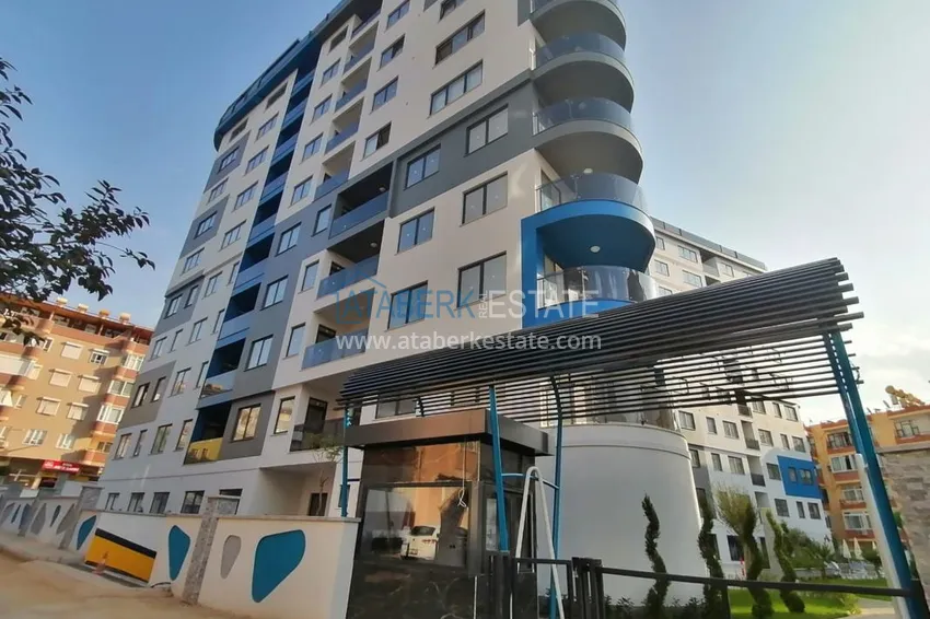 Квартира в Алании – центр, район пляжа Клеопатры, чистовая отделка, вид на море 7 