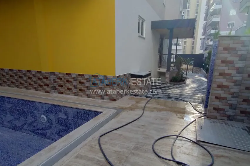 Квартира в Махмутларе с новой мебелью в молодом современном комплексе 3 