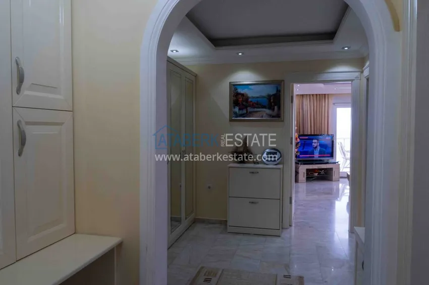 Приобрести Квартира в Махмутларе с мебелью прямым видом на море в комплексе на первой линии 4 