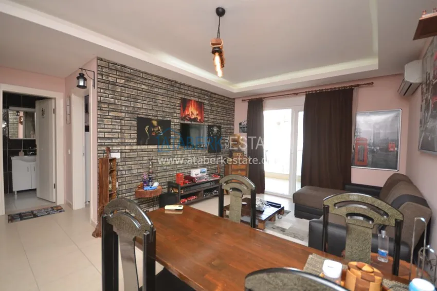 Приобрести Квартира в Махмутларе со стильным интерьером в жилом комплексе 3 