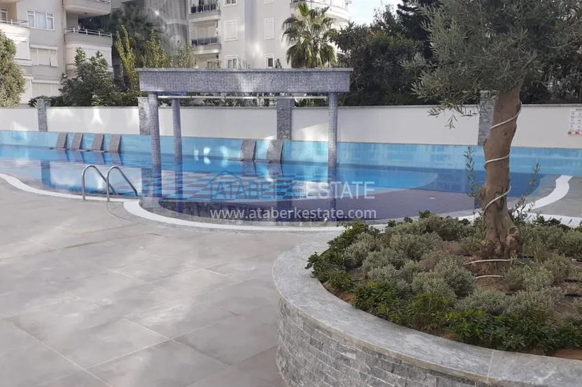 Квартира в Алании – центр, район пляжа Клеопатры, чистовая отделка, вид на море 10 