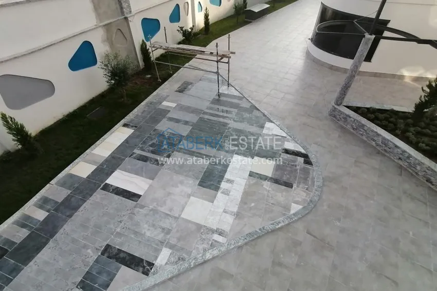 Квартира в Алании – центр, район пляжа Клеопатры, чистовая отделка, вид на море 18 