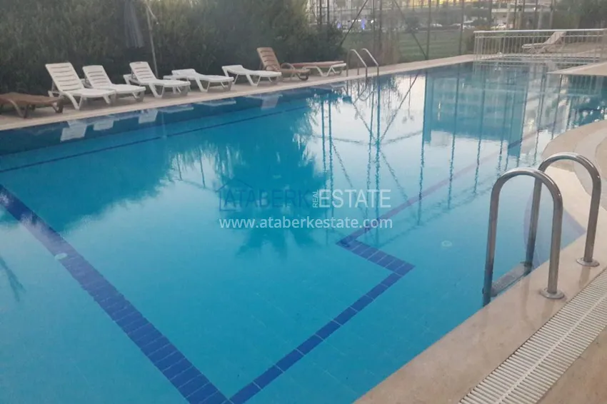 Квартира в Оба с видом на море в комплексе с бассейном 6 