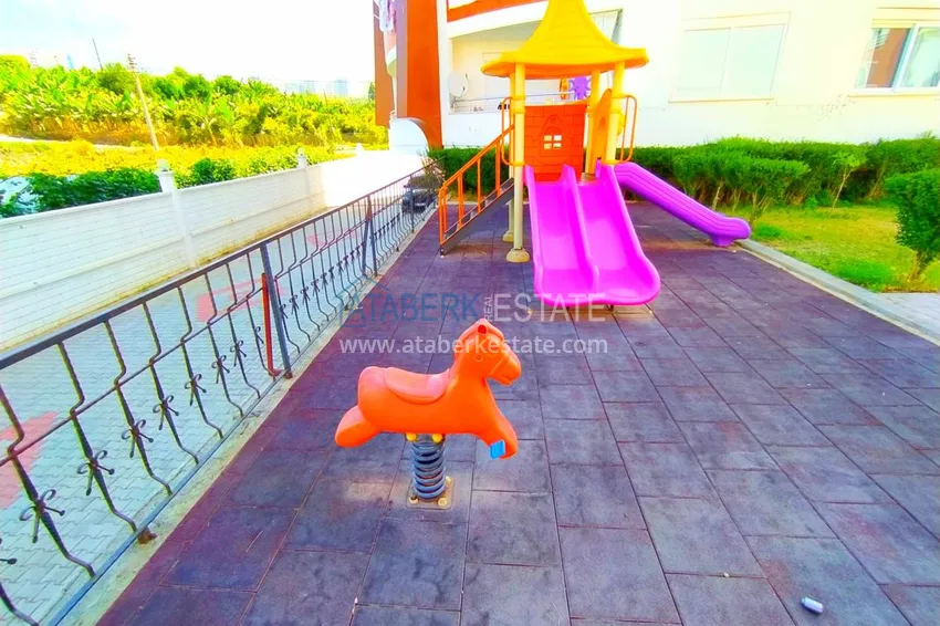 Квартира в Махмутларе с мебелью отдельной кухней и видом на море  5 