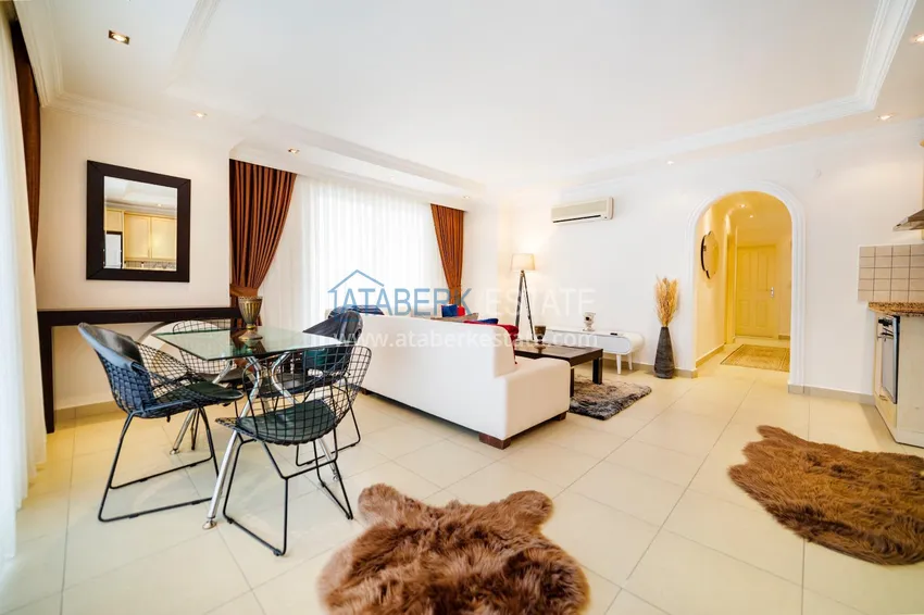 Приобрести  Квартира в Махмутлар в центре с мебелью и видом на море  5 