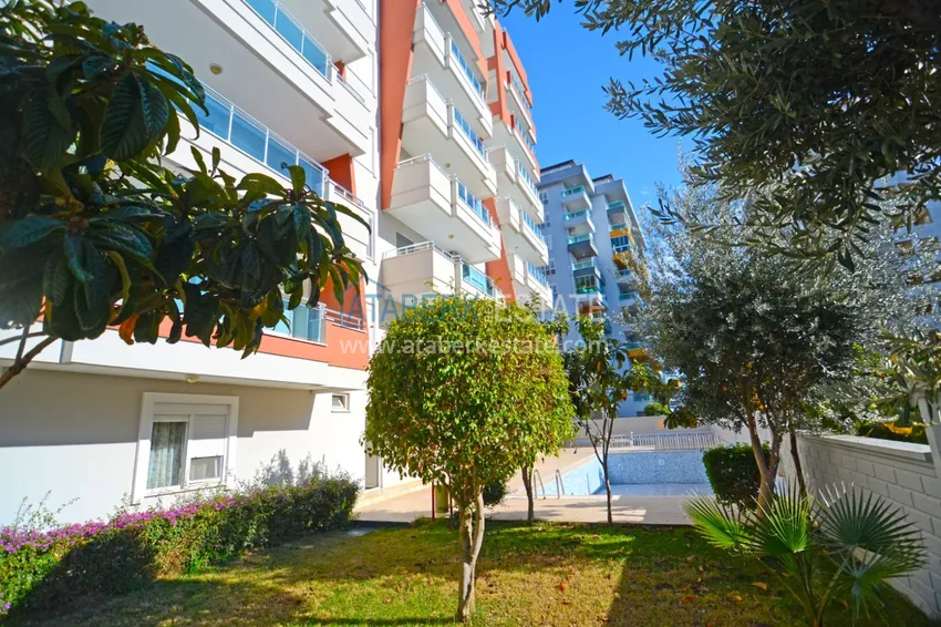 Дуплекс-пентхаус в Махмутларе с мебелью, видом на море в благоустроенном комплексе  4 