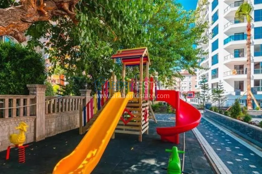 Квартира в Алании с мебелью в молодом современном комплексе с собственным пляжем 5 