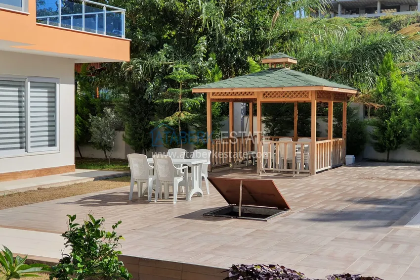 Квартира в Махмутларе меблированная, двухкомнатная с открытым видом 10