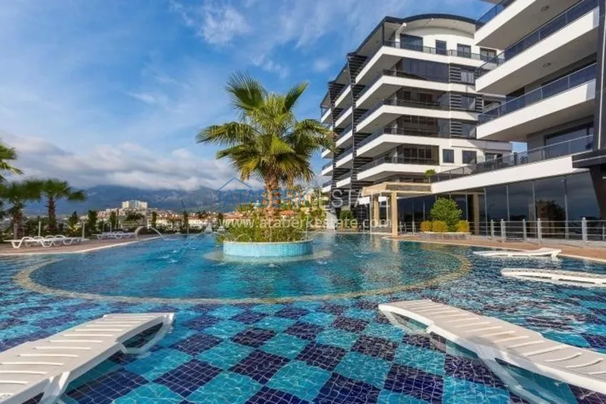 Квартира в Каргыджаке с мебелью видом на море в комплексе премиум-класса  7 