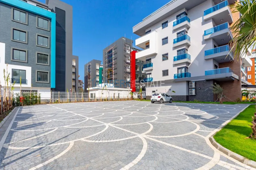 Квартира в Оба с мебелью видом на горы в новом комплексе 5 