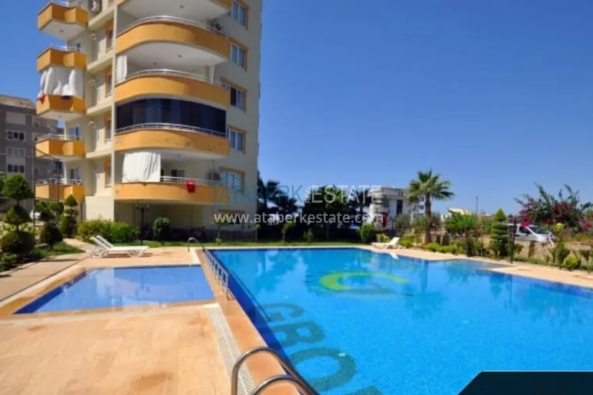 Квартира в Махмутларе с мебелью и открытым видом на море и горы 6 