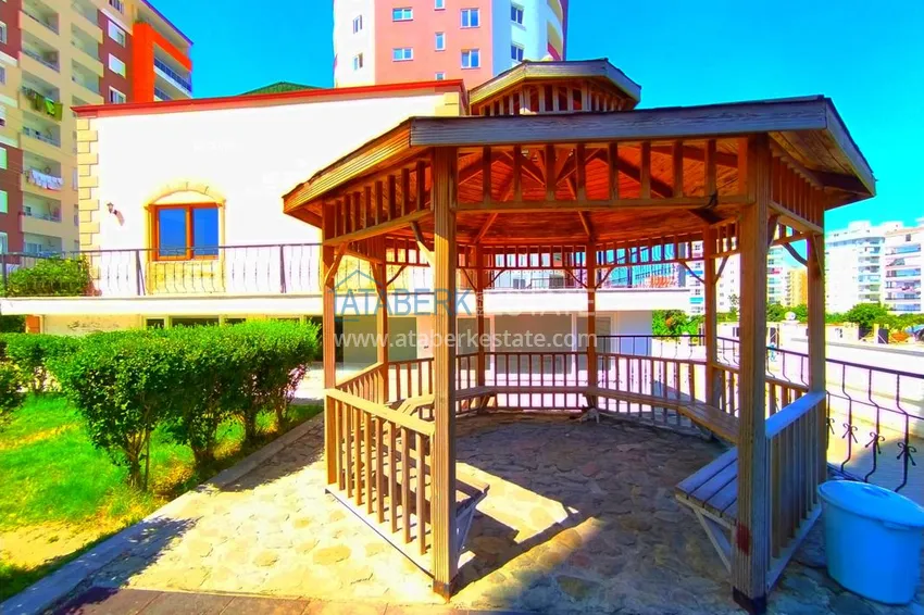 Квартира в Махмутларе с мебелью отдельной кухней и видом на море  6 