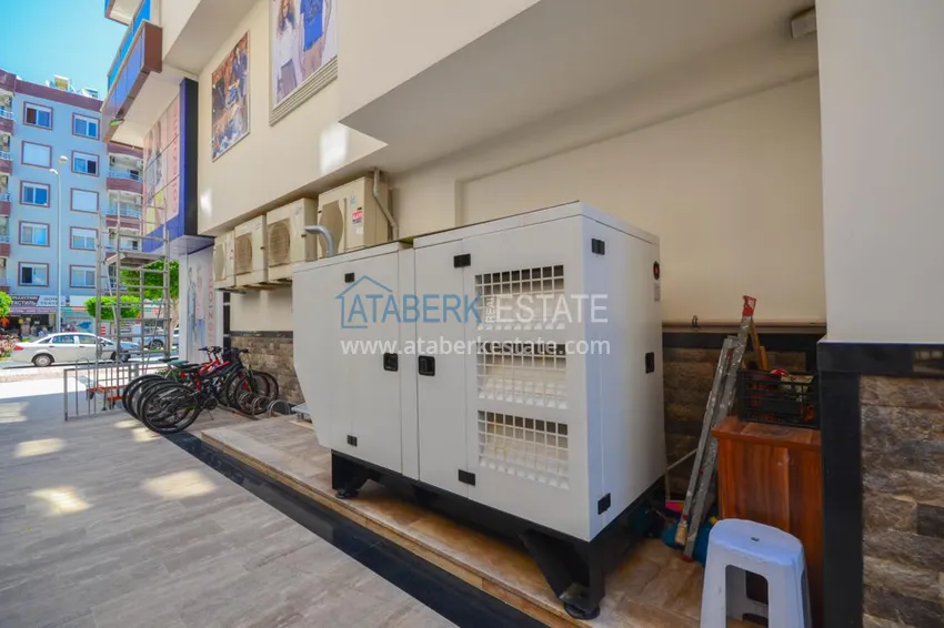 Квартира в Махмутларе новая с отдельной кухней открытым видом на море  8 