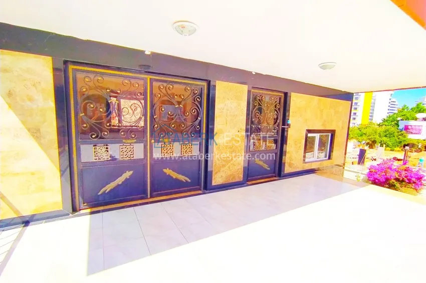 Квартира в Махмутларе с мебелью отдельной кухней и видом на море  7 