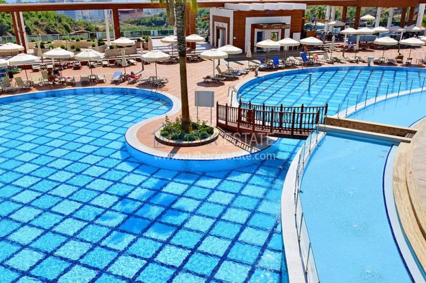 Дуплекс в Махмутларе меблированный с видовыми характеристиками  5 