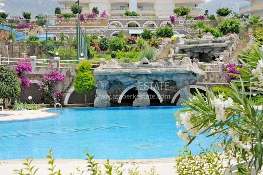 Квартира в Махмутларе с мебелью, открытым видом на море и горы 10 