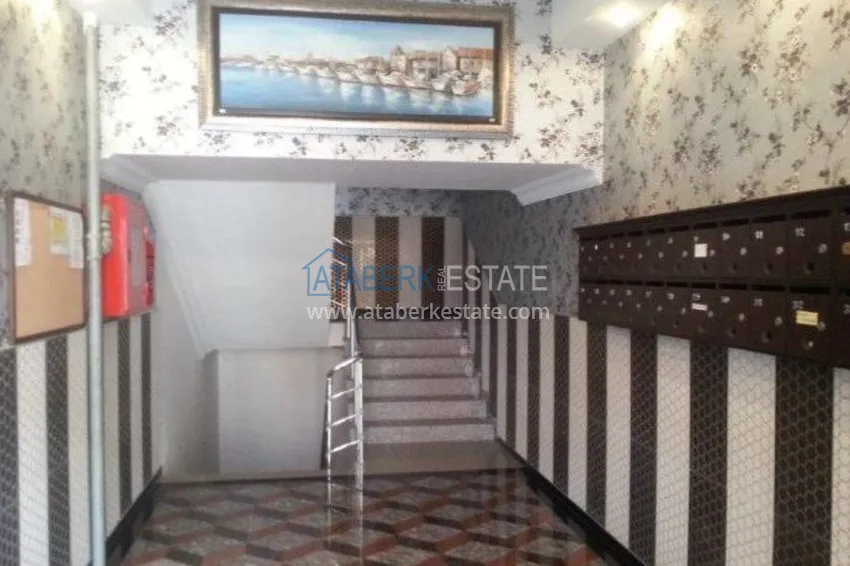 Квартира в Махмутларе с мебелью, застекленным балконом на центральной улице  7 