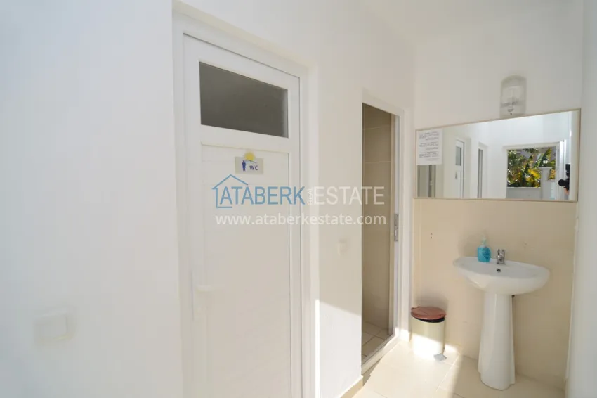 Дуплекс-пентхаус в Махмутларе с мебелью, видом на море в благоустроенном комплексе  7 