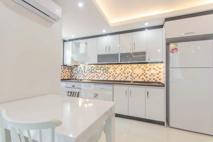 Приобрести Квартира в Махмутларе с мебелью в молодом жилом комплексе 8 