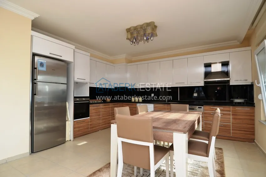 Приобрести Дуплекс-пентхаус в Махмутларе с мебелью, видом на море в благоустроенном комплексе  8 